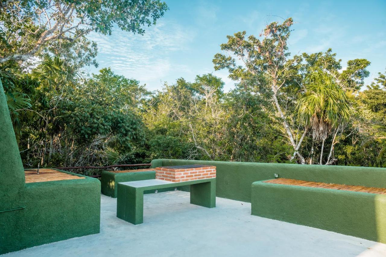 Casa Pibe, Private Jacuzzi, Pier And Rooftop Villa Bacalar Dış mekan fotoğraf